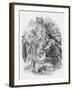 Much Ado about Nothing by William Shakespeare-John Gilbert-Framed Giclee Print