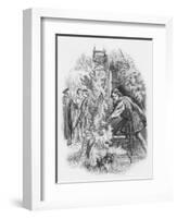 Much Ado about Nothing by William Shakespeare-John Gilbert-Framed Giclee Print