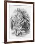 Much Ado about Nothing by William Shakespeare-John Gilbert-Framed Giclee Print