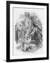 Much Ado about Nothing by William Shakespeare-John Gilbert-Framed Giclee Print