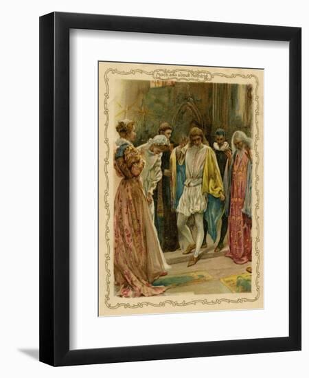 Much Ado About Nothing-null-Framed Art Print