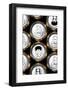 Much of Yellow Drinking Cans close Up-Nneirda-Framed Photographic Print