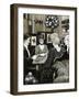 Much Time Was Passed During Country House Parties Playing Bridge-Richard Hook-Framed Giclee Print
