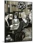 Much Time Was Passed During Country House Parties Playing Bridge-Richard Hook-Mounted Giclee Print