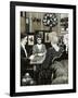 Much Time Was Passed During Country House Parties Playing Bridge-Richard Hook-Framed Giclee Print