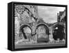 Much Wenlock Abbey-null-Framed Stretched Canvas