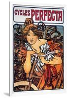 Mucha: Bicycle Ad, 1897-Alphonse Mucha-Framed Giclee Print