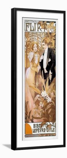 Mucha: Biscuit Ad, C1895-Alphonse Mucha-Framed Premium Giclee Print