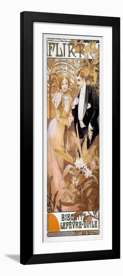 Mucha: Biscuit Ad, C1895-Alphonse Mucha-Framed Giclee Print