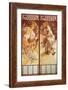 Mucha Chocolat Panels-null-Framed Giclee Print
