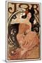 Mucha: Cigarette Paper Ad-Alphonse Mucha-Mounted Premium Giclee Print