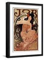 Mucha: Cigarette Paper Ad-Alphonse Mucha-Framed Giclee Print