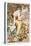 Mucha Cognac-Vintage Apple Collection-Stretched Canvas