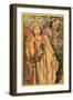 Mucha Daily News-null-Framed Giclee Print