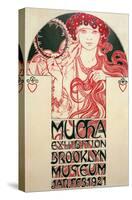 Mucha Exhibition, Brooklyn Museum, 1920-Alphonse Mucha-Stretched Canvas