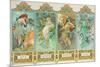 Mucha - Four Seasons-null-Mounted Poster