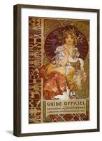 Mucha Guide Officiel-null-Framed Giclee Print