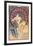 Mucha La Plume-null-Framed Giclee Print