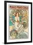 Mucha Monaco-Monte Carlo Train-null-Framed Art Print