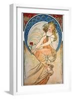 Mucha: Poster, 1898-Alphonse Mucha-Framed Giclee Print