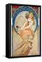 Mucha: Poster, 1898-Alphonse Mucha-Framed Stretched Canvas