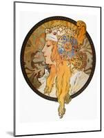 Mucha: Poster, C1900-Alphonse Mucha-Mounted Giclee Print