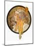 Mucha: Poster, C1900-Alphonse Mucha-Mounted Giclee Print