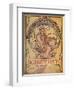 Mucha Quarter Latin-null-Framed Giclee Print