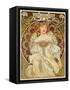 Mucha Reverie-null-Framed Stretched Canvas