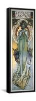 Mucha: Theatrical Poster-Alphonse Mucha-Framed Stretched Canvas