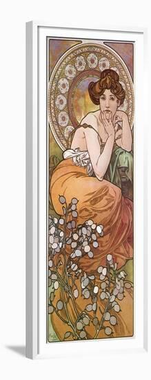 Mucha Topaz-null-Framed Giclee Print