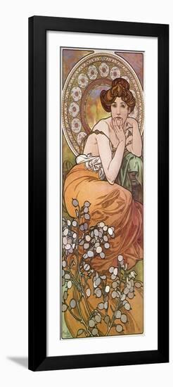 Mucha Topaz-null-Framed Giclee Print