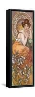 Mucha Topaz-null-Framed Stretched Canvas