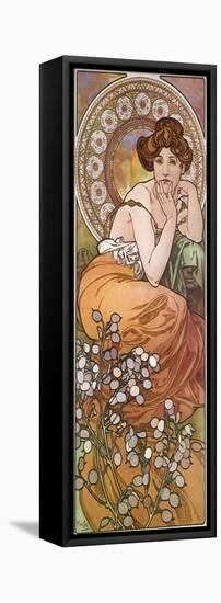 Mucha Topaz-null-Framed Stretched Canvas