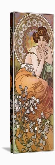 Mucha Topaz-null-Stretched Canvas