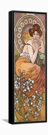 Mucha Topaz-null-Framed Stretched Canvas