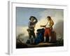 Muchachos Jugando Al Boliche, 1780-Jose Del castillo-Framed Giclee Print