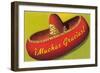 Muchas Gracias, Sombrero-null-Framed Art Print