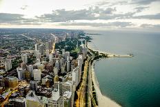 Lake Shore Drive-Muchi-Framed Stretched Canvas