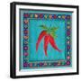 Mucho Caliente I-Farida Zaman-Framed Art Print