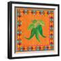 Mucho Caliente IV-Farida Zaman-Framed Art Print