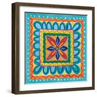 Mucho Caliente IX-Farida Zaman-Framed Art Print