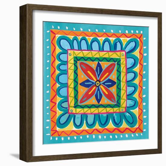 Mucho Caliente IX-Farida Zaman-Framed Art Print