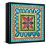 Mucho Caliente IX-Farida Zaman-Framed Stretched Canvas