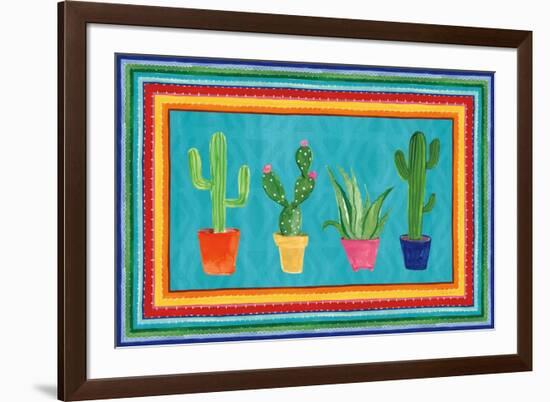 Mucho Caliente V-Farida Zaman-Framed Art Print