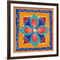 Mucho Caliente VI-Farida Zaman-Framed Art Print