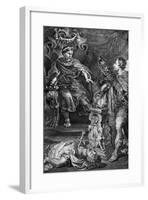 Mucius before Lars Porsena-null-Framed Giclee Print