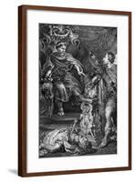 Mucius before Lars Porsena-null-Framed Giclee Print