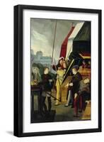 Mucius Scaevola, 1531-Hans Baldung-Framed Giclee Print