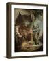 Mucius Scaevola Before Porsenna-Francois Boucher-Framed Giclee Print